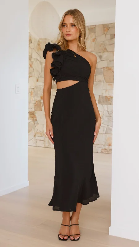 Special Shopping Event Amina Maxi Dress - Black