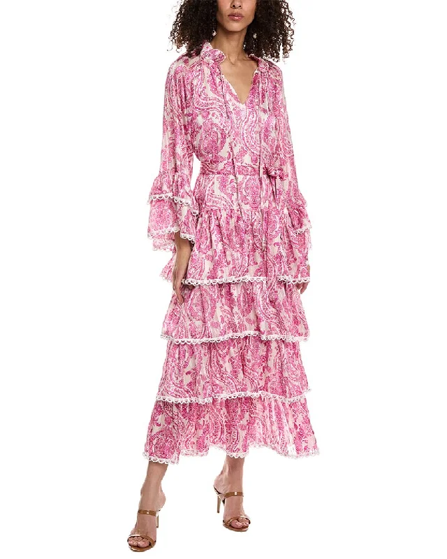 Weekend Shopping Rush Beulah Tiered Maxi Dress
