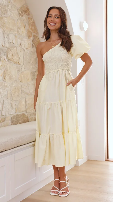 Instant Discount Frankie Maxi Dress - Yellow