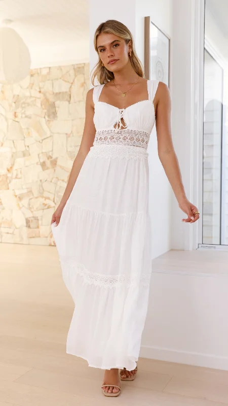 Weekend Buy One Get One Indie Maxi Dress - White