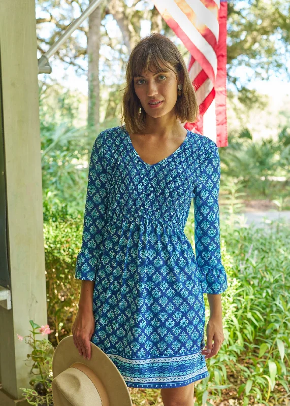 Shop & Get More Kiawah Island Smocked Babydoll Dress