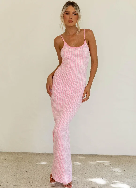 Limited Time Bargain Love Yourself Maxi Dress - Candy