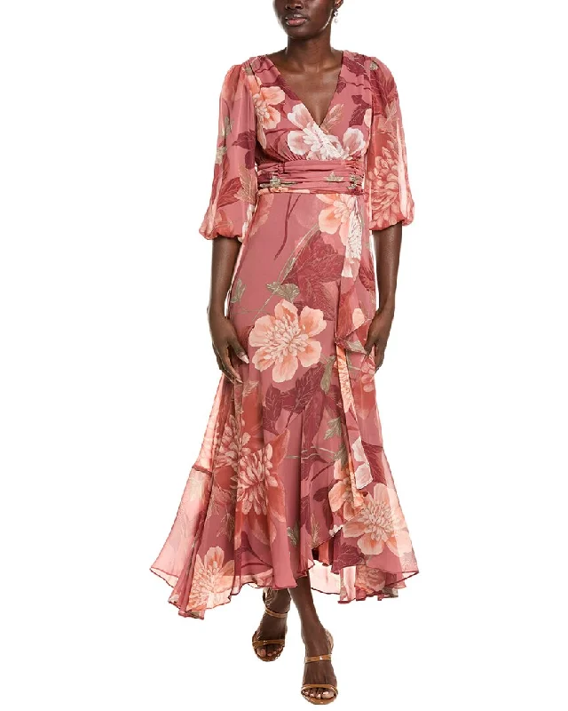 Weekend Limited-Time Offers Maison Tara Chiffon Maxi Dress