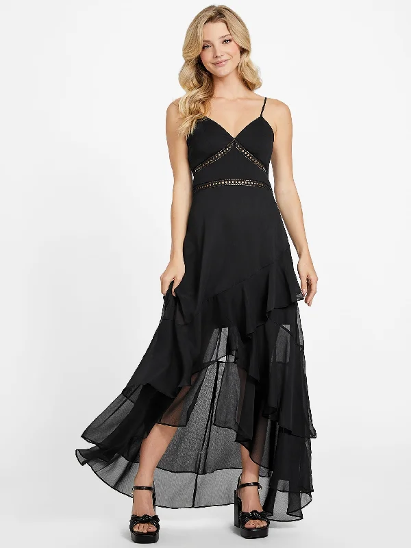 Special Price Drop Mira Ruffled Maxi Dress