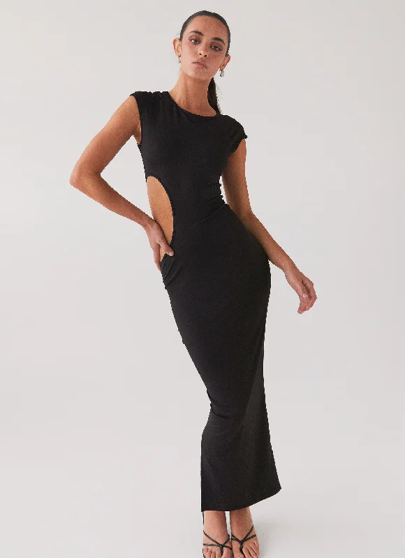Weekend Deals Never Too Much Maxi Dress - Shadow