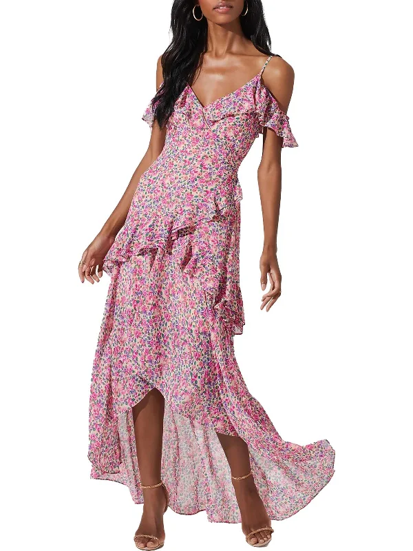 Pemberley Womens Floral Long Maxi Dress