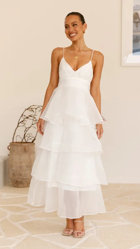 Weekend Offers and Savings Shayla Maxi Dress - White