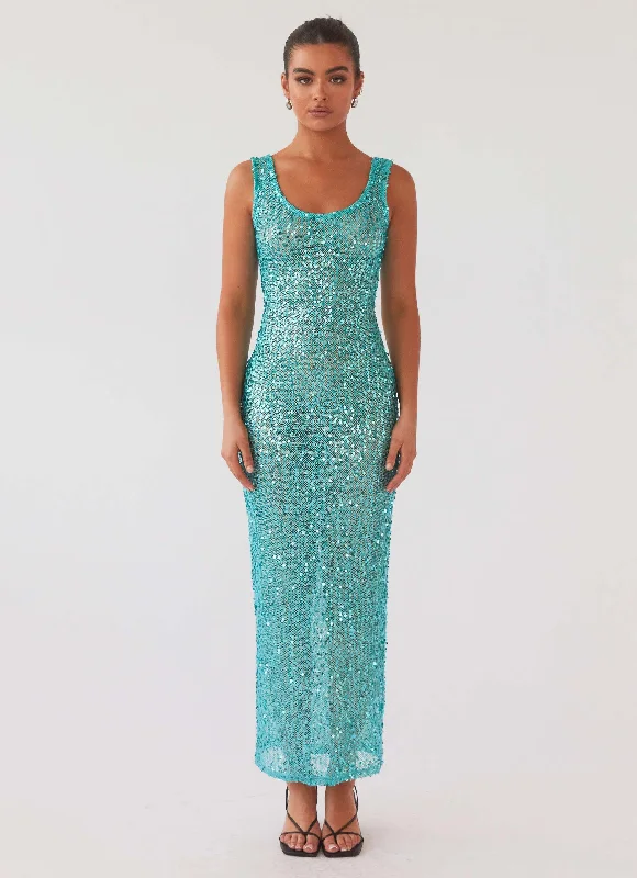 Weekend Deals Sweet Essence Maxi Dress - Crystal