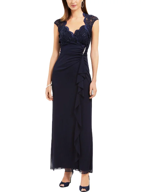 Exclusive Flash Sale Womens Lace Long Evening Dress