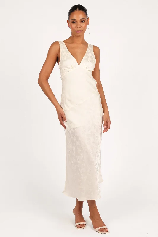 Instant Discount Billie Midi Dress - Ivory