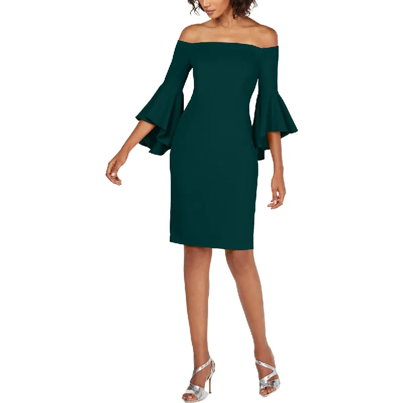 Weekend Shop Now Calvin Klein Womens Boning Above Knee Sheath Dress