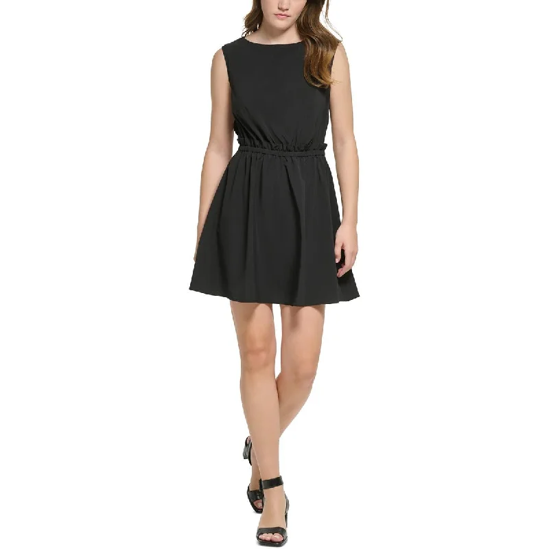 Shop More, Save More Calvin Klein Womens Mini  Fit & Flare Dress