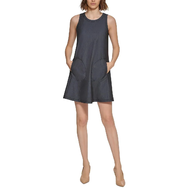 Weekend Wonders Calvin Klein Womens Party Mini Shift Dress