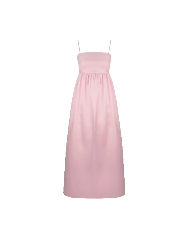 CHER MAXI DRESS SOFT PINK