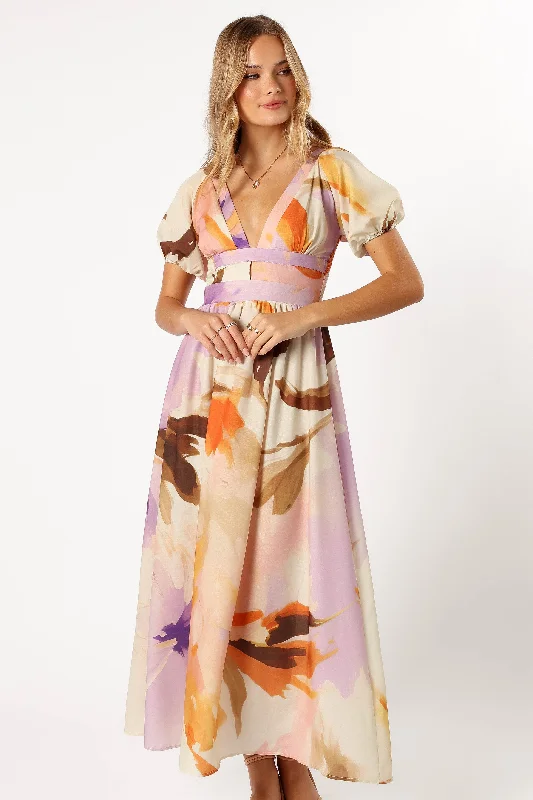 Weekend Deal Fest Christoff Maxi Dress - Floral