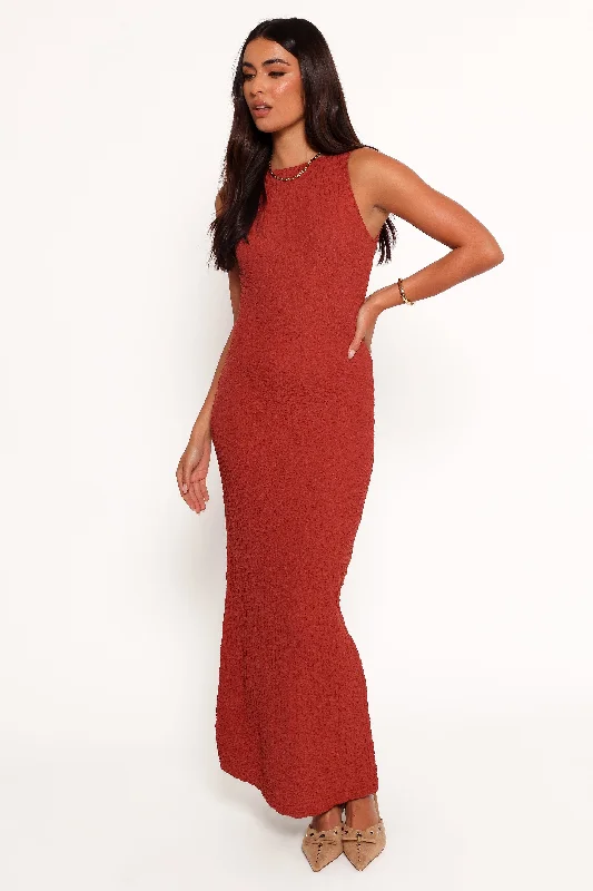 Shop More, Save More Clark Maxi Dress - Wine