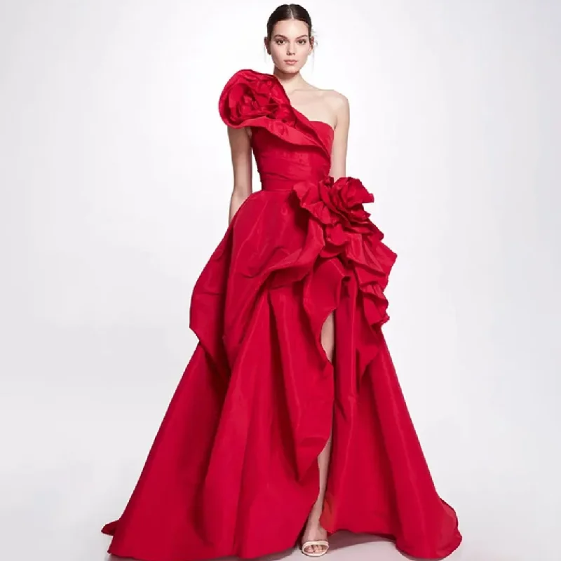 Special Shopping Event Fashion Red Women Formal Evening Dresses Long Bridal Wedding Prom Gowns for Birthday One Shoulder Party Dresses 2024 Special Shopping Event Fashion Red Women Formal Evening Dresses Long Bridal Wedding Prom Gowns for Birthday One Shoulder Party Dresses 2024