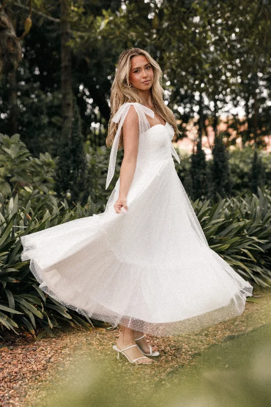 Special Shopping Event Floret Midi Dress - Off White