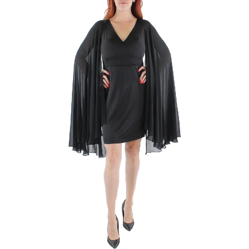 Weekend Super Sale Alert Ieena for Mac Duggal Womens Formal Short Sheath Dress