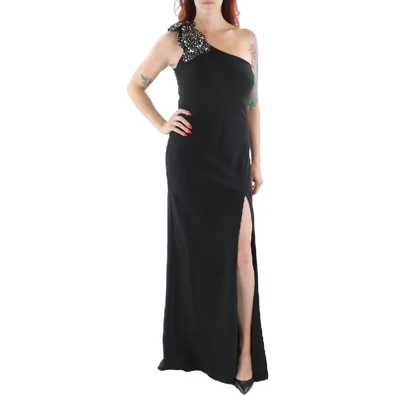 Weekend Hot Picks Ieena for Mac Duggal Womens Sequined Long Evening Dress