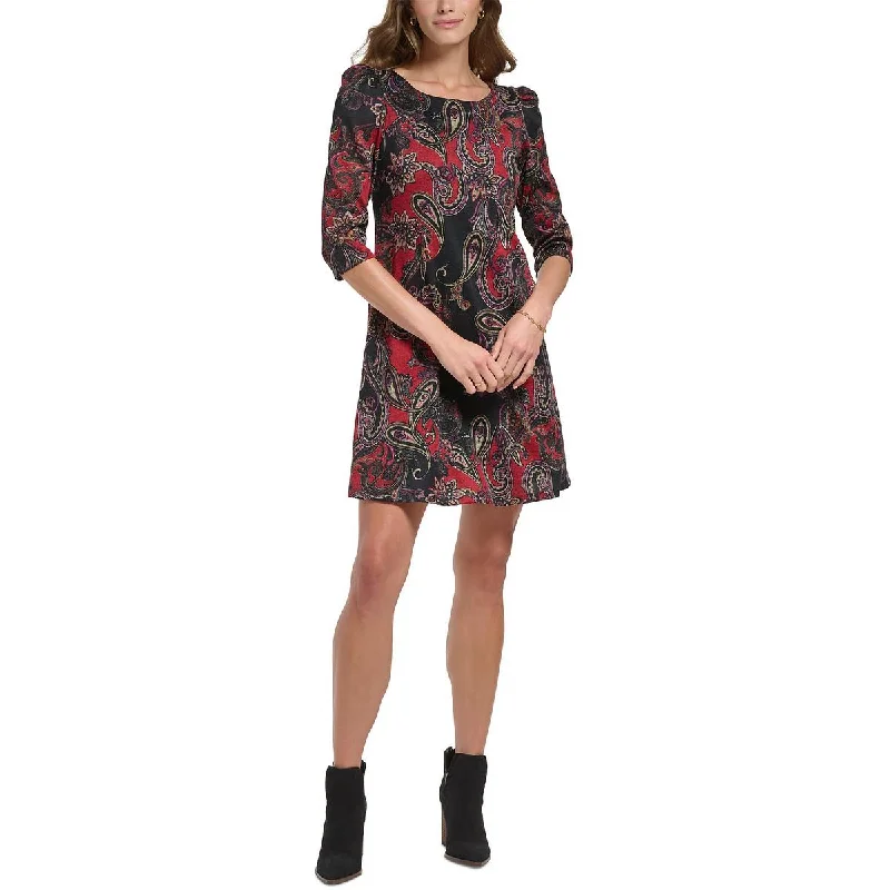 Limited Time Bargain Jessica Howard Womens Petites Knit Knee Midi Dress