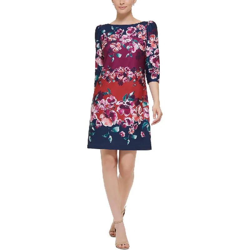 Weekend Wonders Jessica Howard Womens Wedding Mini Shift Dress