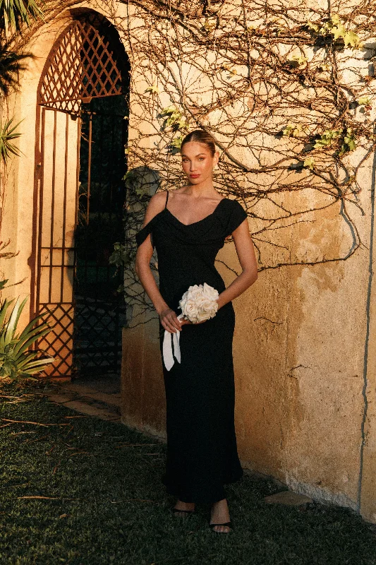 Weekend Special Discounts Kamryn Midi Dress - Black
