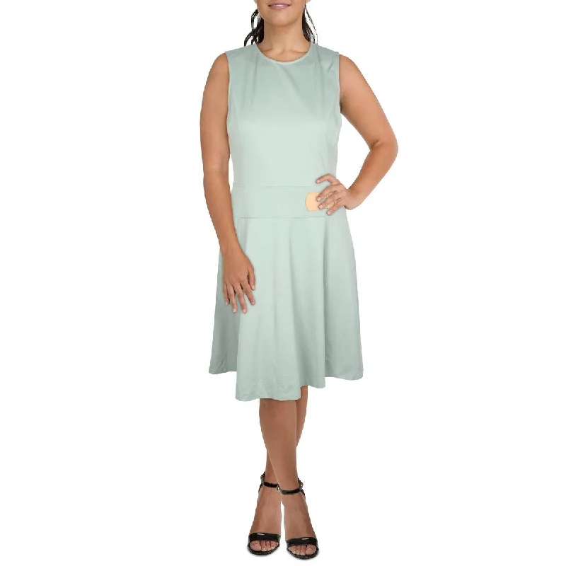 Big Savings Lauren Ralph Lauren Womens Buckle Midi Midi Dress