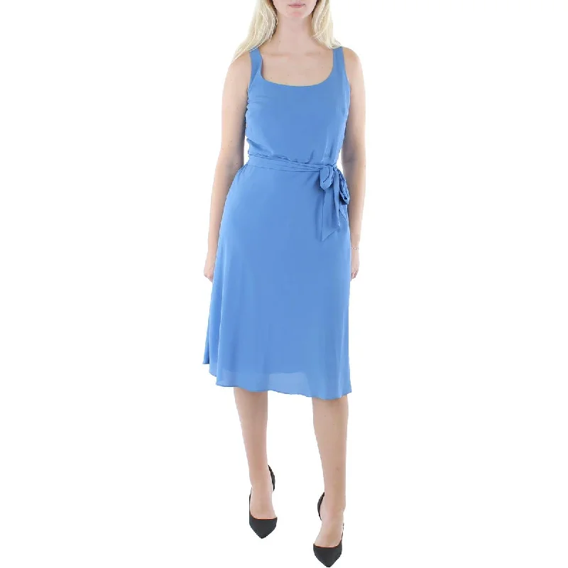 Big Discount Event Lauren Ralph Lauren Womens Crepe Calf Midi Dress