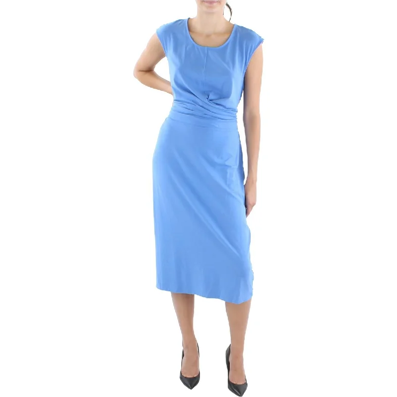Weekend Only Deals Lauren Ralph Lauren Womens Heathered Sleeveless Midi Dress
