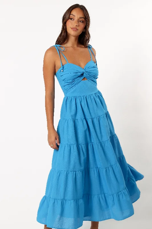 Weekend Super Sale Alert Lenny Maxi Dress - Blue