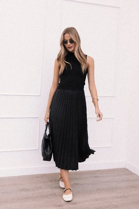 Weekend Best Price Deals Maisey Midi Dress - Black