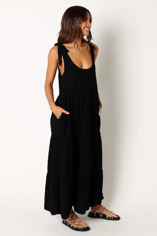 Weekend Specials Galore Marcy Midi Dress - Black