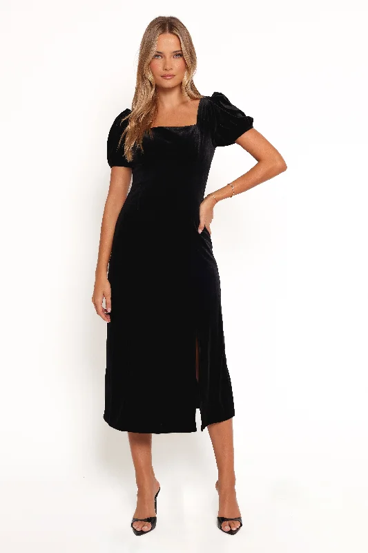 Weekend Buy More Save More Quinnie Midi Dress - Black