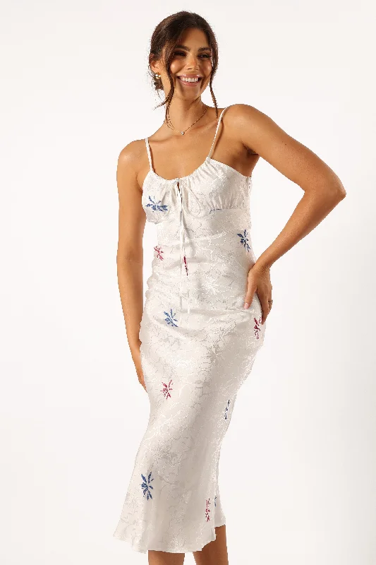 Exclusive Weekly Sale Rosa Midi Dress - White