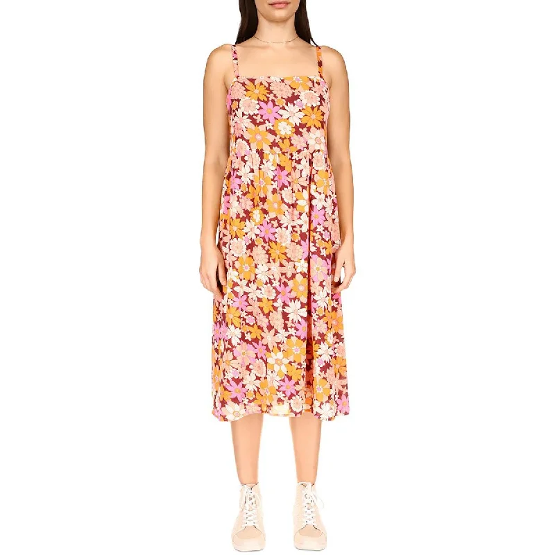 Sanctuary Womens Floral Print Midi Sundress