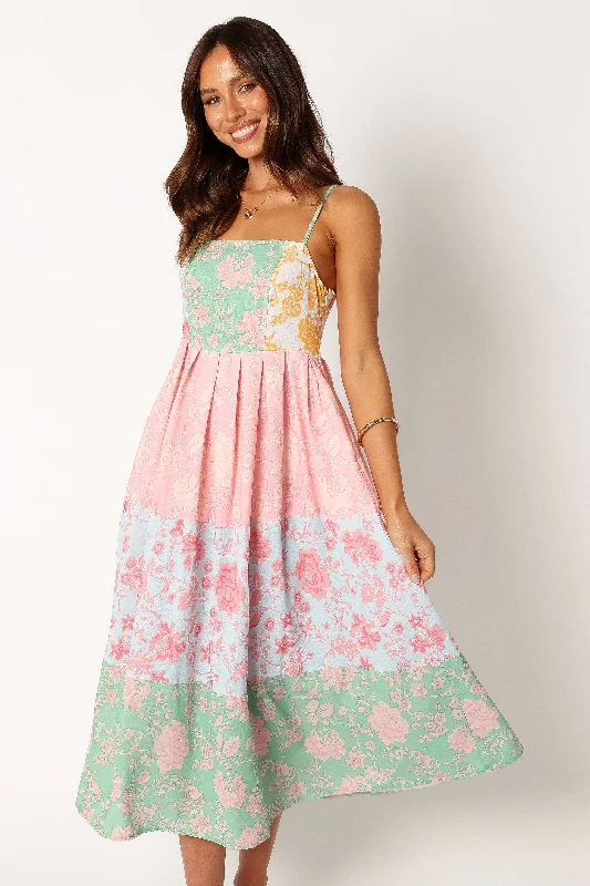 Best Deal of the Day Shelby Midi Dress - Multi