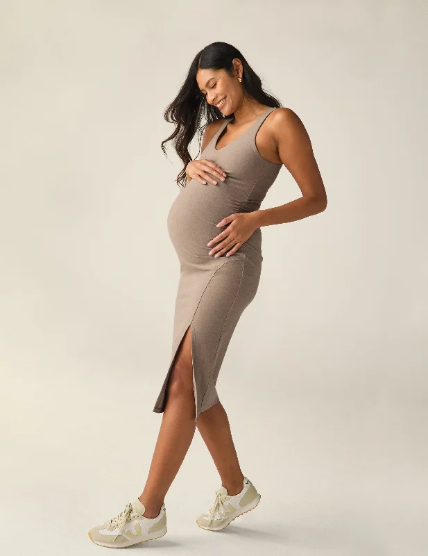 Spacedye Inspire Maternity Midi Dress