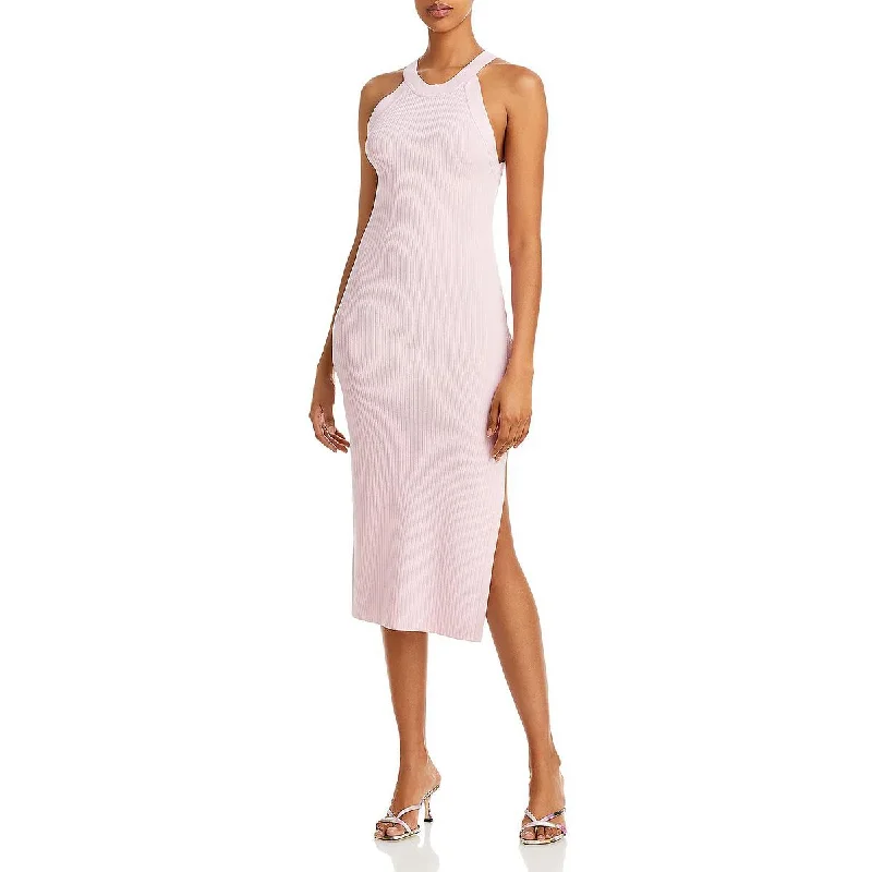 WAYF Womens Halter Midi Sweaterdress