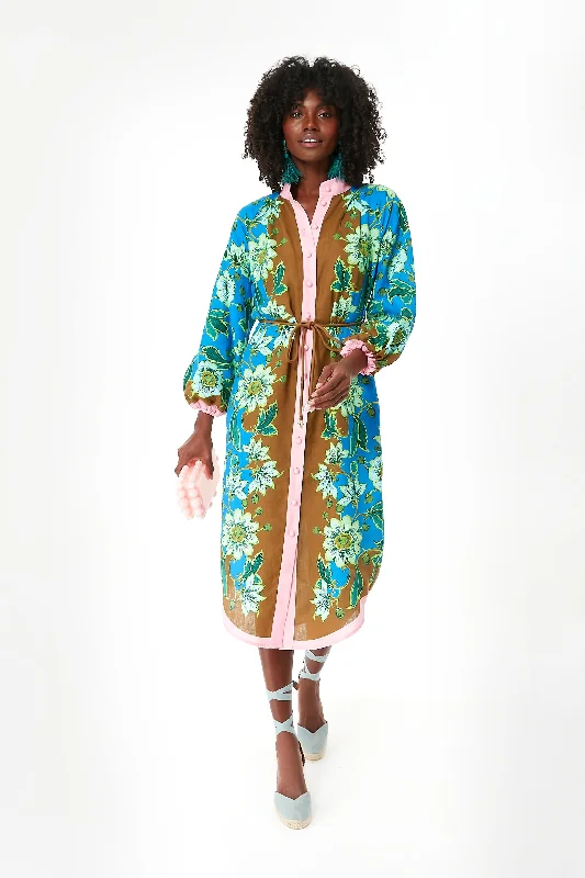 Extra Discount Cobalt Winnie Shirt Dress