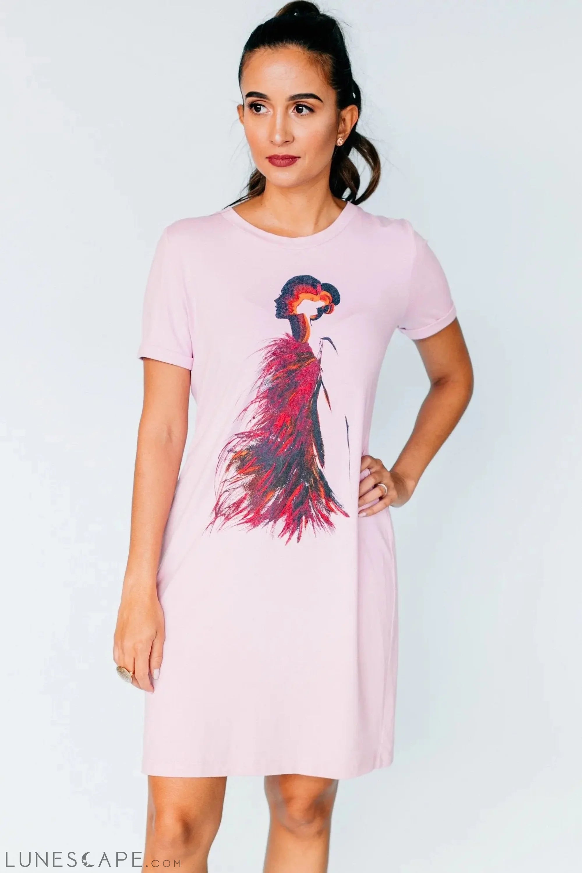 Price Slash Firestarter T-Shirt Dress