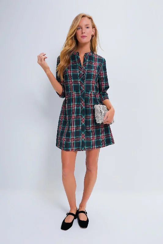Limited Edition Highland Tartan Royal Shirt Dress