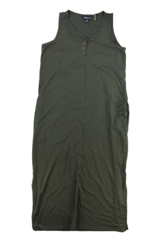 Flash Price Drops Toad & Co Women's Piru Henley Midi Tank Dress