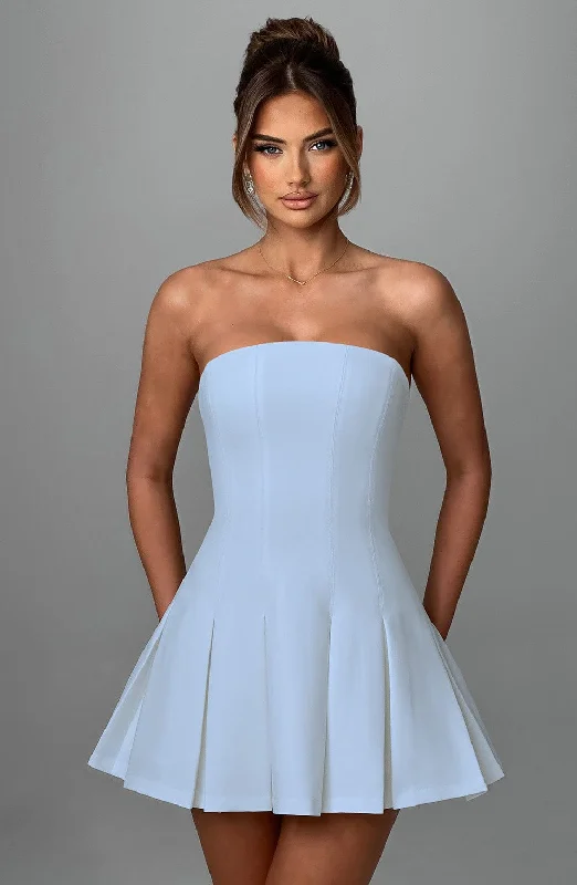 Shop Now, Save More Bryony Mini Dress - Blue