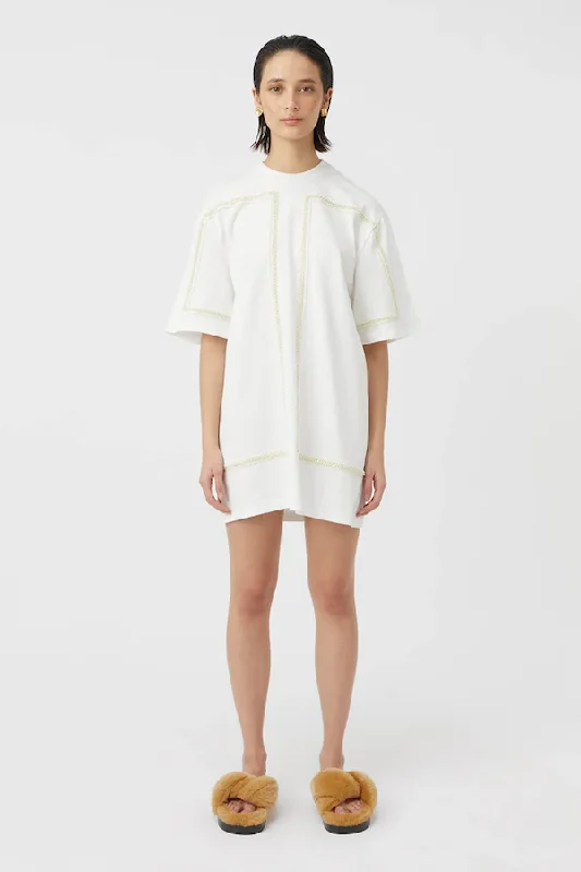 Super Low Prices Fortuna Mini Tee Dress Soft White