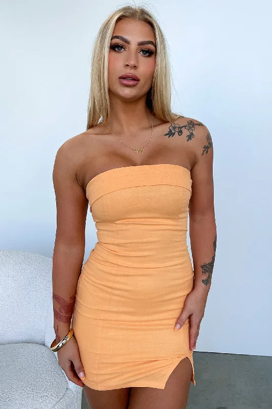 Weekend Exclusive Bargains Charms Dress - Orange