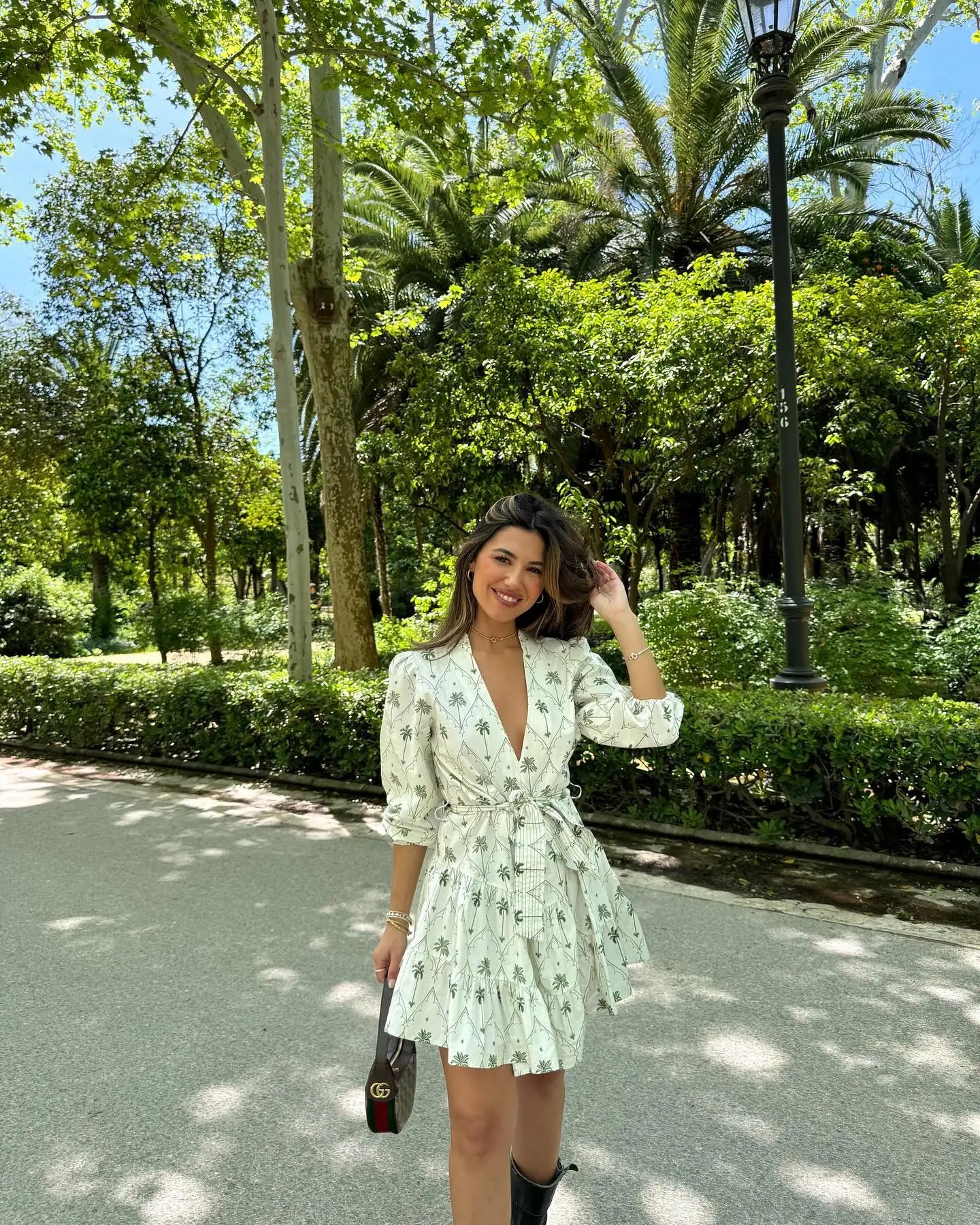 Massive Savings Event 2024 Summer New Women's Vacation Style Collection Print Mini Dress