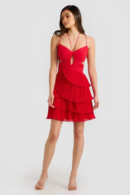Weekend Hot Offers GIGI MINI DRESS - RED