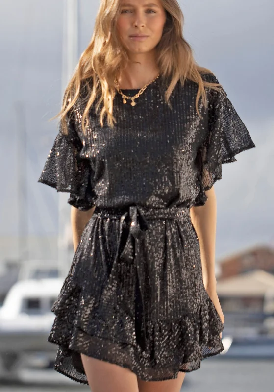 Weekend Super Sale Frenzy Hereafter Sequin Dress