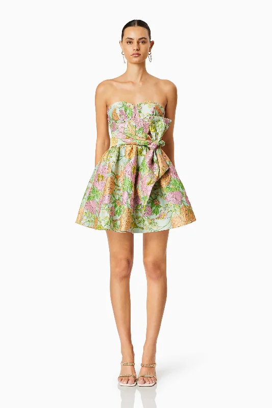 Price Slash Event Jetset Mini Dress In Multi